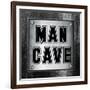 ManCave Metal Sq-Todd Williams-Framed Art Print