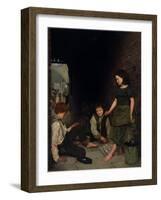 Manchester and Salford Children, 1861-Thomas Armstrong-Framed Giclee Print