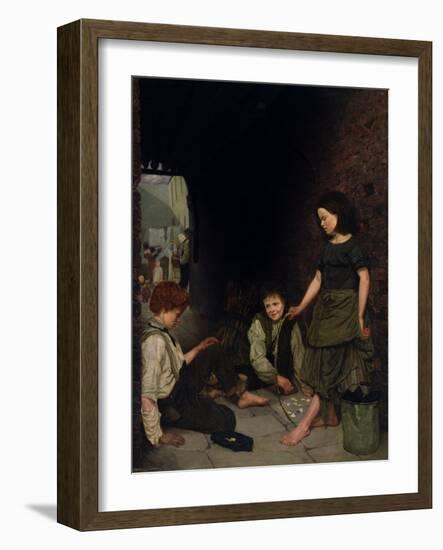 Manchester and Salford Children, 1861-Thomas Armstrong-Framed Giclee Print