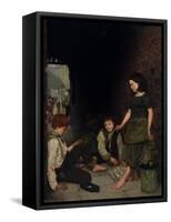 Manchester and Salford Children, 1861-Thomas Armstrong-Framed Stretched Canvas