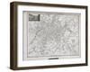 Manchester and Salford in 1807, Plate 70 from 'The British Atlas', Published by Vernor, Hood and…-null-Framed Giclee Print