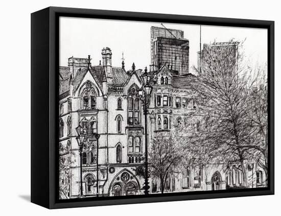 Manchester Beetham tower, 2007-Vincent Alexander Booth-Framed Stretched Canvas