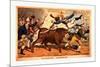 Manchester Bull-Hunt-null-Mounted Giclee Print