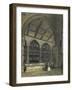 Manchester Cathedral, View across the Choir and Baptistry, from Ely Chapel-null-Framed Giclee Print