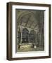 Manchester Cathedral, View across the Choir and Baptistry, from Ely Chapel-null-Framed Giclee Print