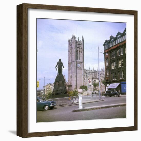 Manchester Cathedral-null-Framed Photographic Print