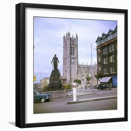 Manchester Cathedral-null-Framed Photographic Print