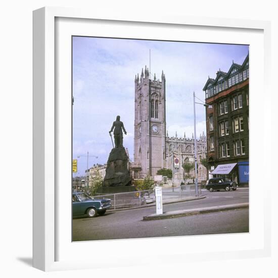 Manchester Cathedral-null-Framed Photographic Print