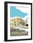 Manchester Central Library - Dave Thompson Contemporary Travel Print-Dave Thompson-Framed Art Print