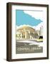 Manchester Central Library - Dave Thompson Contemporary Travel Print-Dave Thompson-Framed Art Print