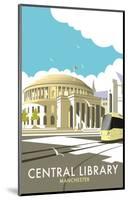 Manchester Central Library - Dave Thompson Contemporary Travel Print-Dave Thompson-Mounted Giclee Print