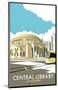 Manchester Central Library - Dave Thompson Contemporary Travel Print-Dave Thompson-Mounted Giclee Print