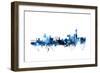 Manchester England Skyline-Michael Tompsett-Framed Art Print