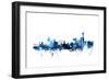 Manchester England Skyline-Michael Tompsett-Framed Art Print