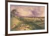 Manchester from the Cliff, Higher Broughton-William Wyld-Framed Giclee Print