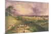 Manchester from the Cliff, Higher Broughton-William Wyld-Mounted Giclee Print