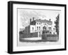 Manchester House, on the North Side of Manchester Square, Marylebone, London, 1807-James Peller Malcolm-Framed Giclee Print