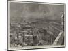 Manchester Illustrated, Bird's Eye-View of the City from the New Town Hall Tower-null-Mounted Giclee Print