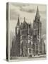 Manchester Illustrated, the New Town Hall-Henry William Brewer-Stretched Canvas