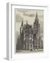 Manchester Illustrated, the New Town Hall-Henry William Brewer-Framed Giclee Print