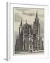 Manchester Illustrated, the New Town Hall-Henry William Brewer-Framed Giclee Print
