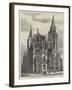 Manchester Illustrated, the New Town Hall-Henry William Brewer-Framed Giclee Print