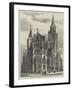 Manchester Illustrated, the New Town Hall-Henry William Brewer-Framed Giclee Print