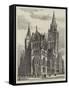 Manchester Illustrated, the New Town Hall-Henry William Brewer-Framed Stretched Canvas