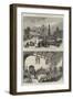 Manchester Illustrated-null-Framed Giclee Print