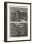 Manchester Illustrated-null-Framed Giclee Print