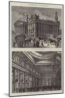 Manchester Illustrated-null-Mounted Giclee Print