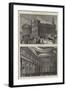 Manchester Illustrated-null-Framed Giclee Print