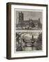 Manchester Illustrated-null-Framed Giclee Print