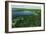 Manchester, New Hampshire - Aerial View of Massabesic Lake near City-Lantern Press-Framed Art Print