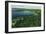 Manchester, New Hampshire - Aerial View of Massabesic Lake near City-Lantern Press-Framed Art Print