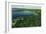 Manchester, New Hampshire - Aerial View of Massabesic Lake near City-Lantern Press-Framed Art Print