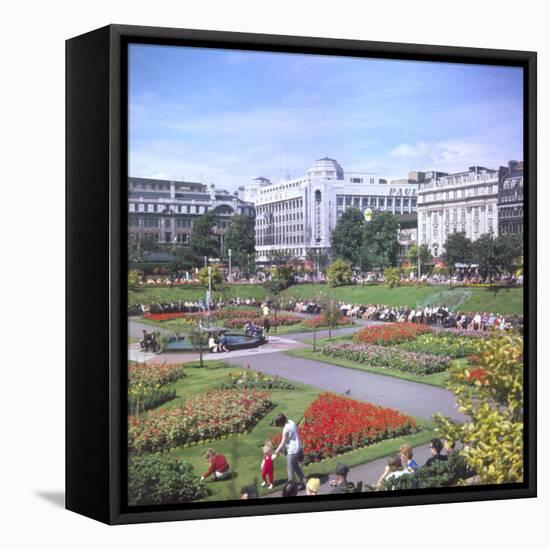 Manchester Piccadilly-null-Framed Stretched Canvas