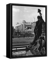 Manchester Piccadilly-null-Framed Stretched Canvas