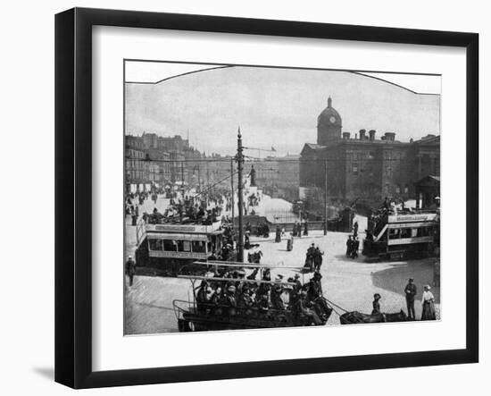 Manchester, Piccadilly-R Banks-Framed Photographic Print