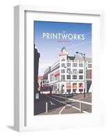 Manchester Printworks - Dave Thompson Contemporary Travel Print-Dave Thompson-Framed Art Print