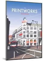 Manchester Printworks - Dave Thompson Contemporary Travel Print-Dave Thompson-Mounted Art Print