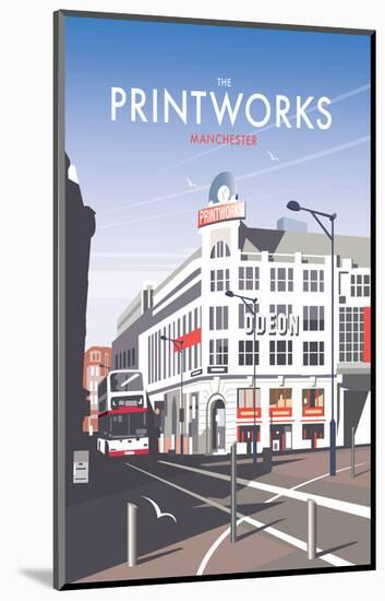 Manchester Printworks - Dave Thompson Contemporary Travel Print-Dave Thompson-Mounted Giclee Print