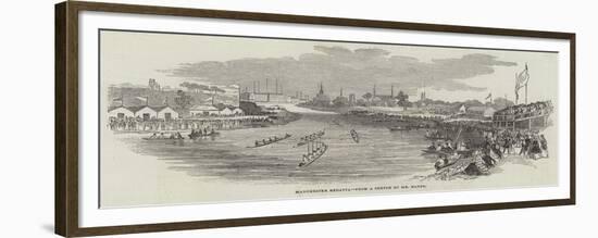 Manchester Regatta-null-Framed Giclee Print