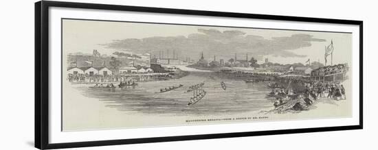 Manchester Regatta-null-Framed Giclee Print