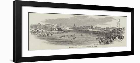 Manchester Regatta-null-Framed Giclee Print