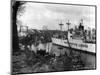 Manchester Ship Canal-null-Mounted Art Print