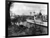 Manchester Ship Canal-null-Framed Art Print