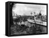 Manchester Ship Canal-null-Framed Stretched Canvas