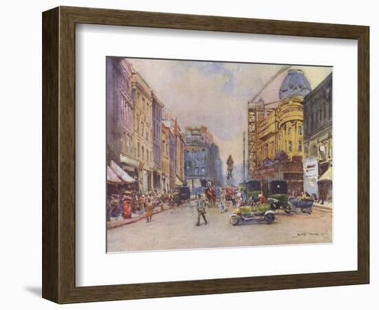 Manchester, St Anns Sq-Albert Woods-Framed Art Print