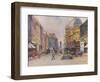 Manchester, St Anns Sq-Albert Woods-Framed Art Print